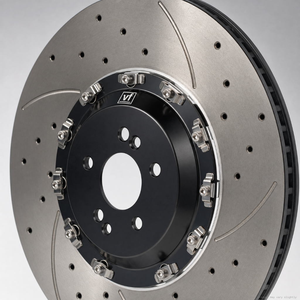 2-Piece Front and Rear Brake Rotors to Suit Mercedes-AMG C43 (W205) - 360mm / 320mm