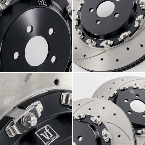 2-Piece Front and Rear Brake Rotors to Suit Mercedes-AMG A45 (W176) - 350mm / 330mm